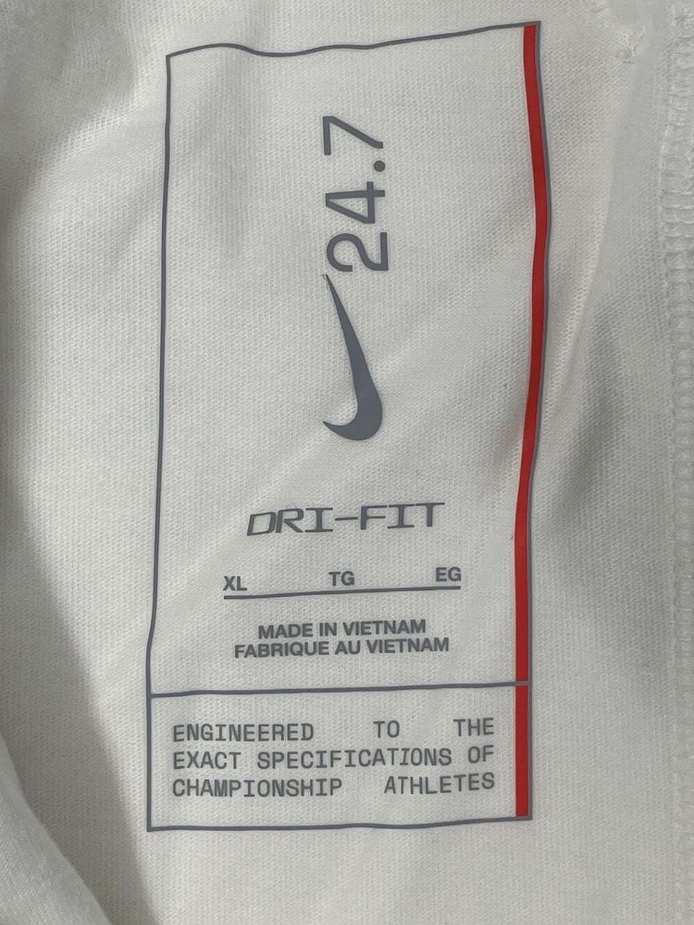 New Nike Dri-FIT 24.7 Impossibly Soft Track Pants Mens XL Off-White Training NWT - Picture 14 of 16